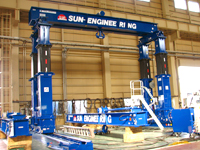 60t gantry crane (after assembly)